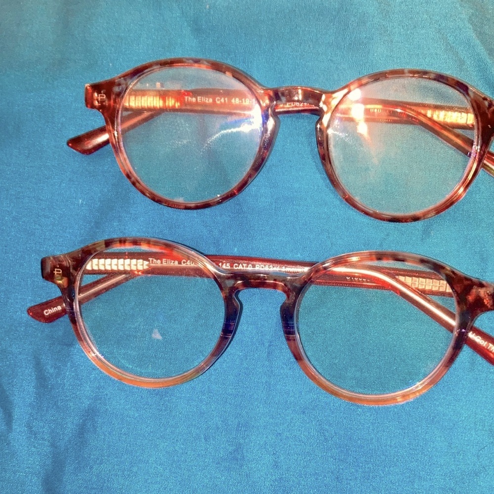 Two pair of 2.00 Prive Revaux bifocal reading glasses